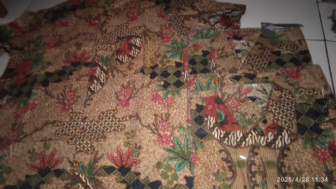 Batik Original M, L, Xl, Xxl Hem Kemeja Batik Pria Lengan Pendek Best Seller Terlengkap