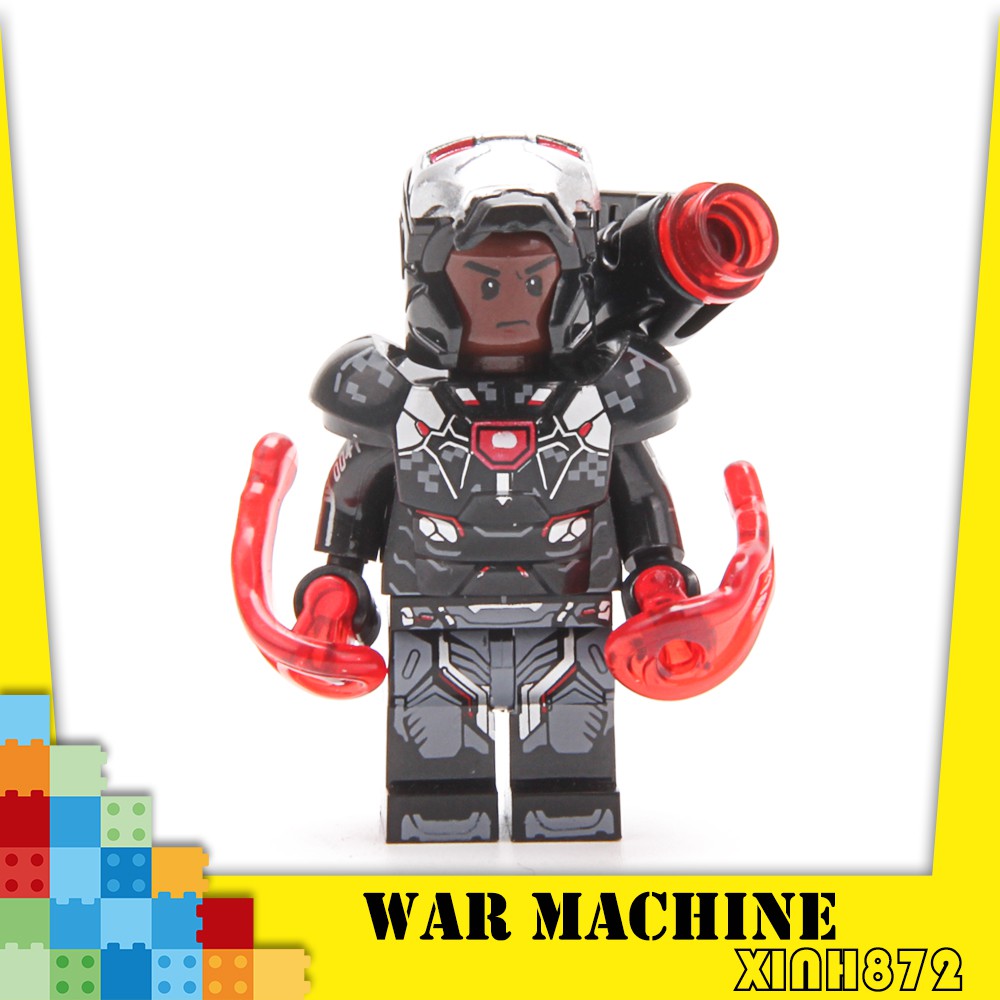 Marvel The Avengers War Machine Minifigures Lego Compatible Building Blocks