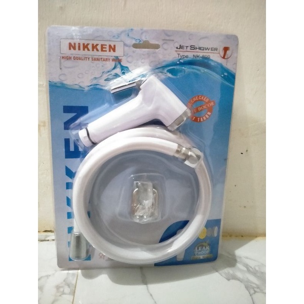 shower toilet putih shower cebok nikken jet shower