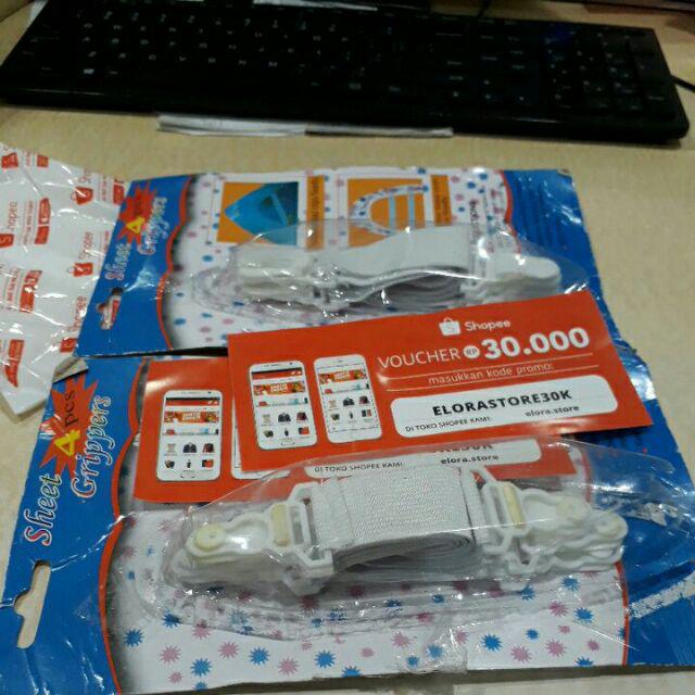 Bed Sheet Grippers 1set=4pcs Pengait Ujung Sprei Kait Sprei