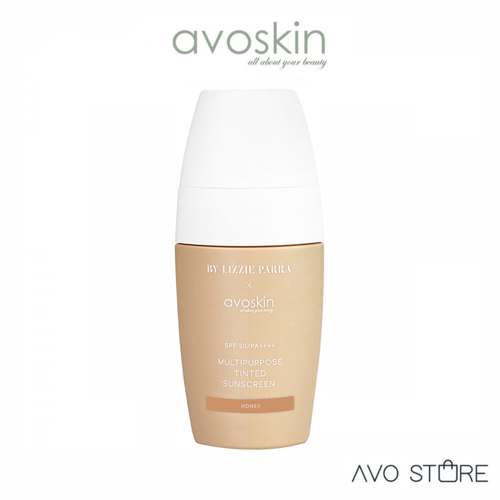 WAREHOUSE SALE BLP X Avoskin Multipurpose Tinted Sunscreen 30 gr Honey