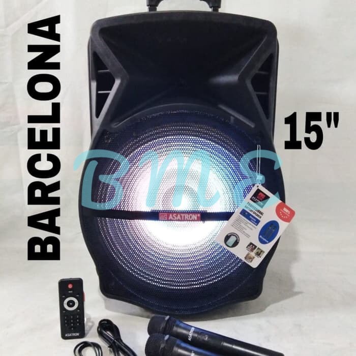 Speaker Portable Meeting Wireless Asatron Barcelona 15inch