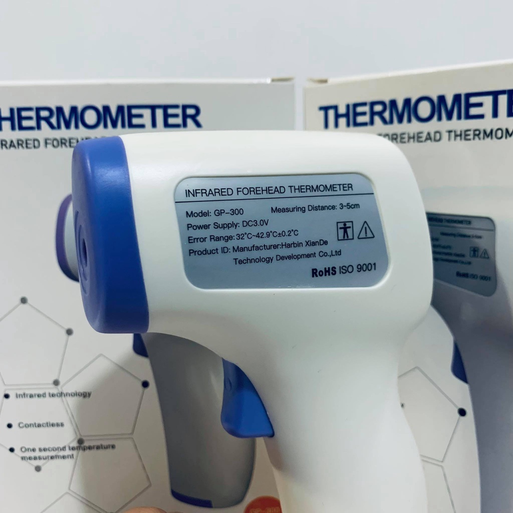 Thermometer Infrared Gun Termometer Tembak Thermo Termo Non Contact GP300 GP-300 GP 300