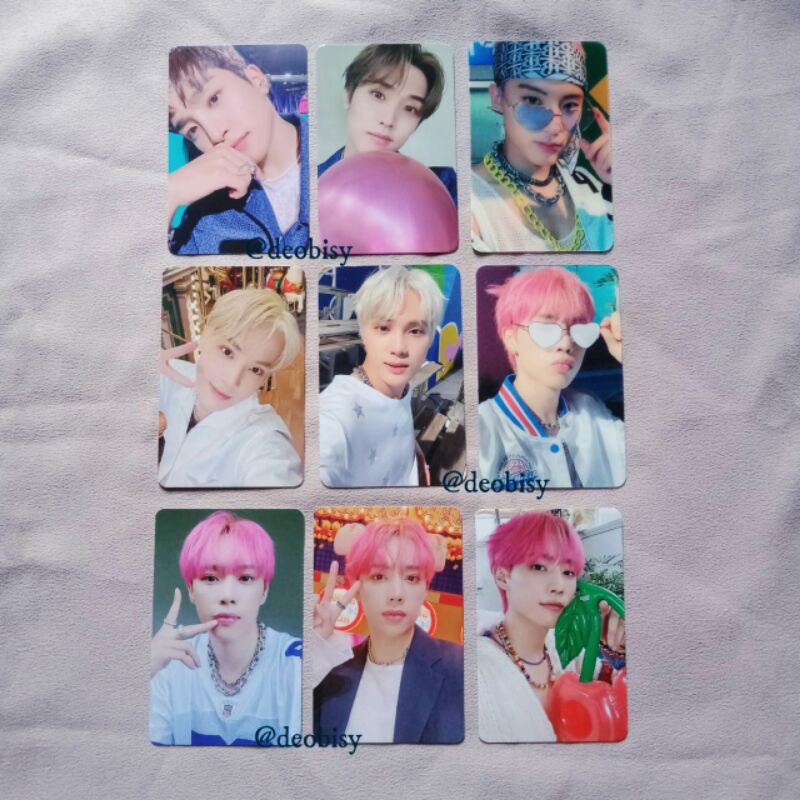 Photocard The Boyz Thrill Ride Thrilling eric younghoon new q haknyeon jacob sangyeon