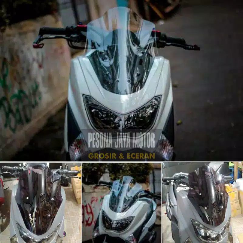 Winshield Nmax Visor Nmax Tameng Kaca Depan Nmax Old 2015-2019 &amp; Nmax New 2020-2021 Model Sectbill