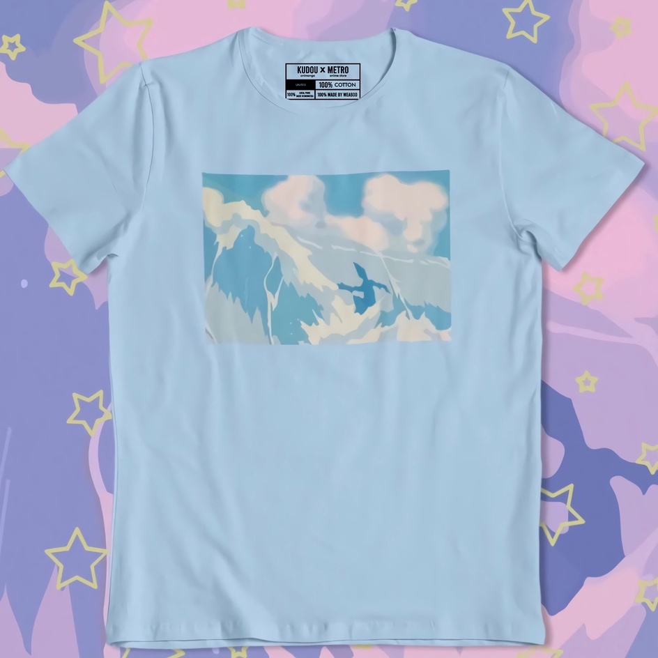 Tshirt Wave Anime Retro Premium Unisex