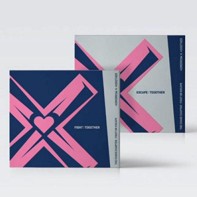 (FULLSET) SEALED ALBUM TXT FIGHT OR ESCAPE TOGETHER VER (JEWEL CASE) OFFICIAL