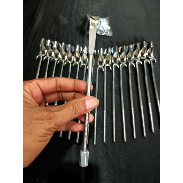 ring kendang baut tabla lurus 16 bj