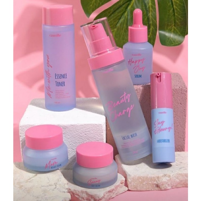 Paket Bundling skincare Camille - Rangkaian skincare Camille Beauty