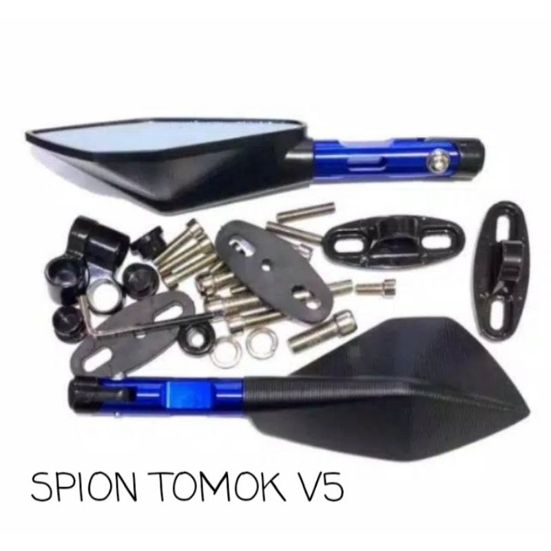 SPION TOMOK CNC MODEL KACA V5 UNTUK SEMUA MOTOR UNIVERSAL