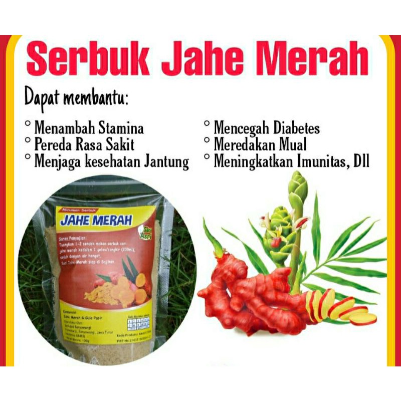 

Sari Jahe Merah