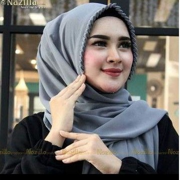 jilbab pashmina tali KCB lipit