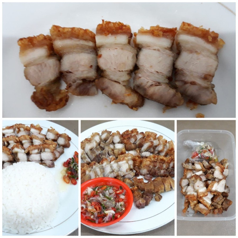 Babi Panggang Special Khas Bandung/Ham Pork Babi Panggang Samcan KriukMANTAP