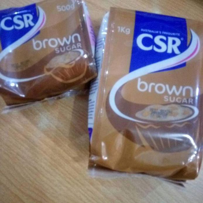 

Brown sugar CSR 1kg pack (gula tebu)