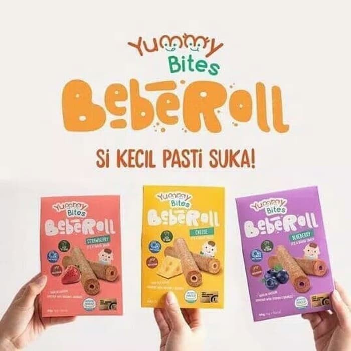 Yummy Bites Beberoll 40Gr - Snack Bayi