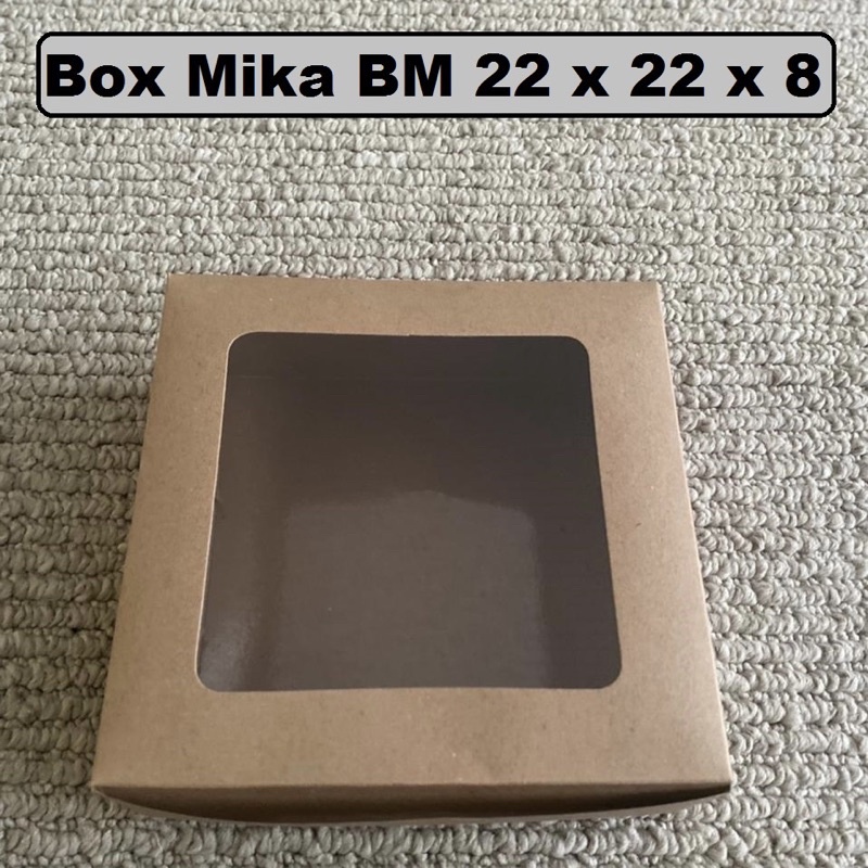 

Box Kraft Mika 22x22x8cm