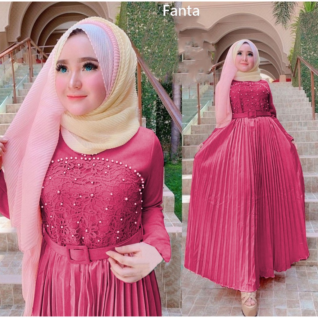 HOPYLOVY - Gamis Maxi Dress Prisket Sonia