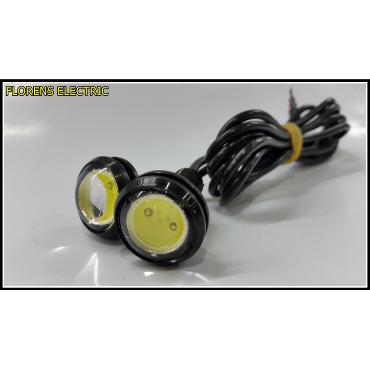 Motorcycle Bolt On Screw Eagle Eye LED COB cahaya putih