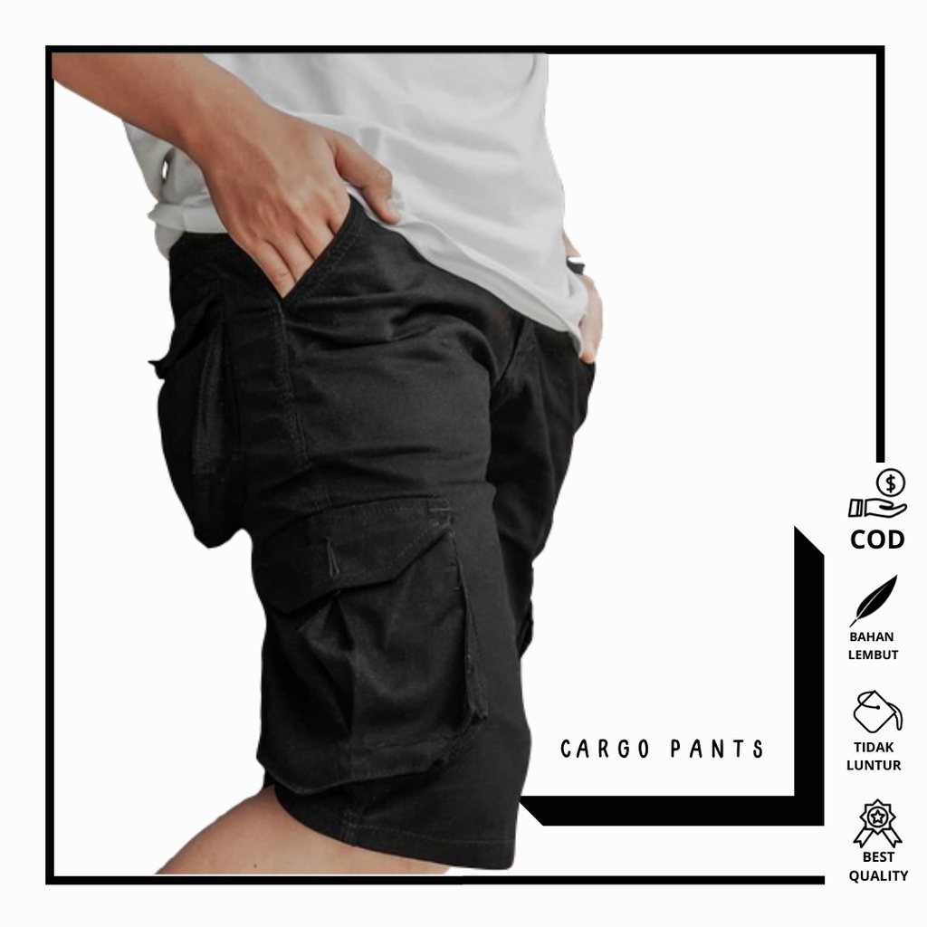 CELANA CARGO PENDEK PRIA | CELANA KARGO COWOK | CELANA GUNUNG DISTRO PREMIUM
