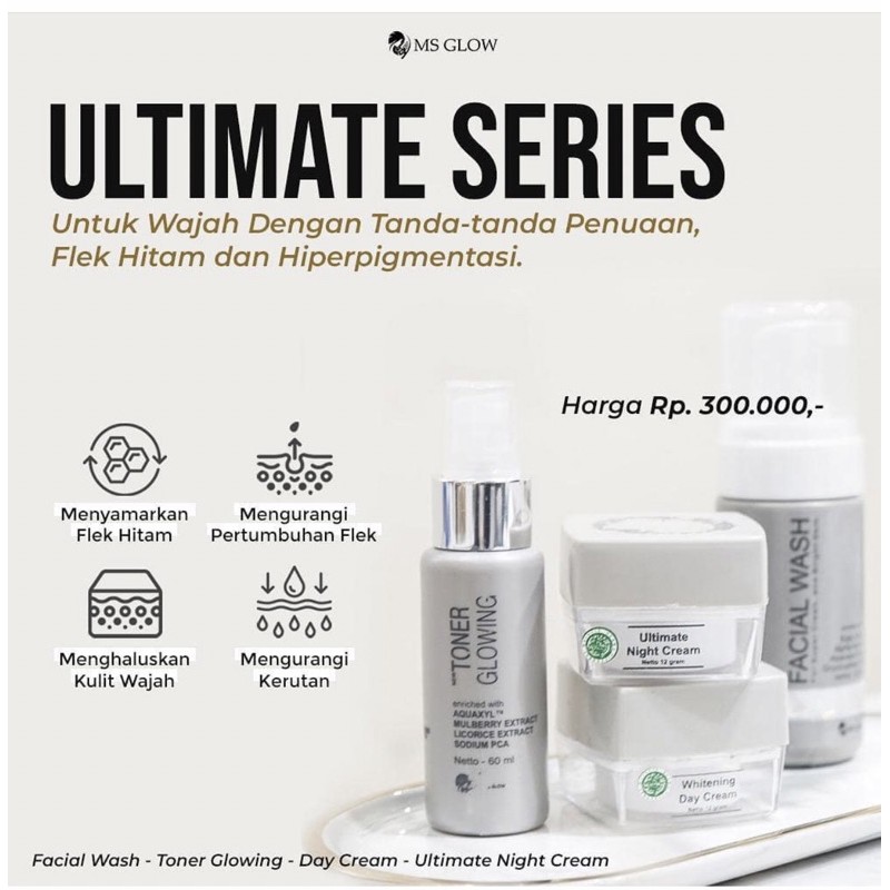 

Ms Glow Paket Ultimate