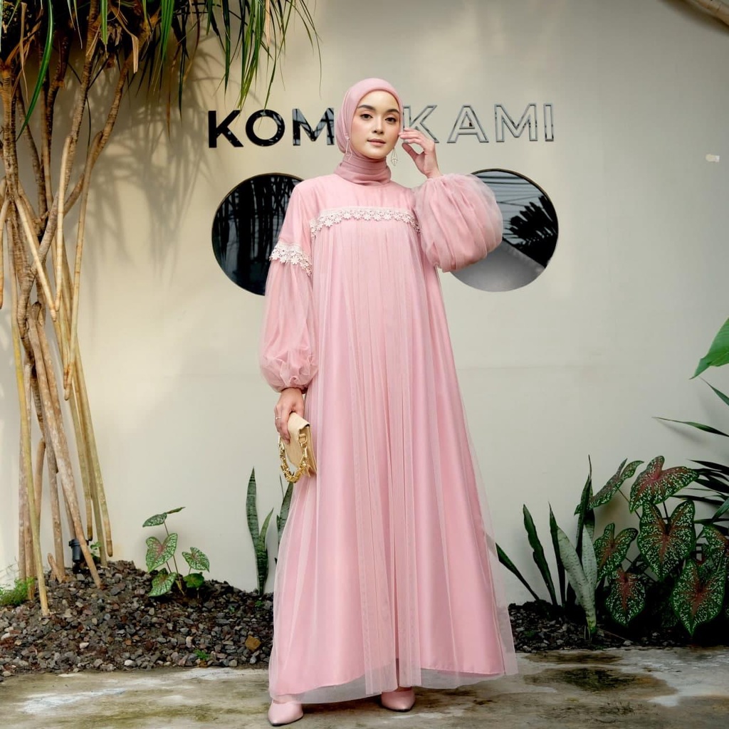 NAGYA DRESS / DRESS JUMBO / DRESS KONDANGAN/ DRESS PESTA / DRESS SERAGAMAN