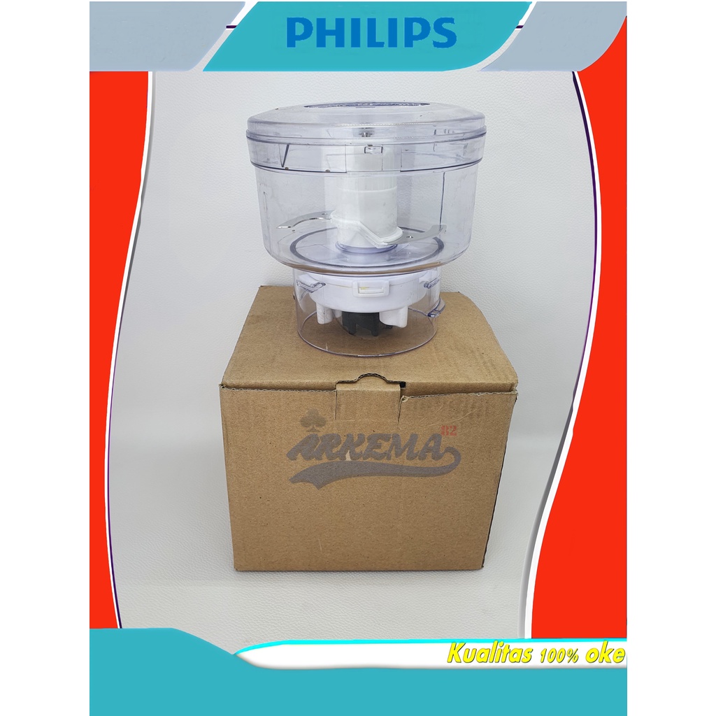 CHOPPER DAGING PHILIPS | GELAS BLENDER PENGGILING DAGING PHILIP HR 2115 HR 2116 HR 2061 HR 2071