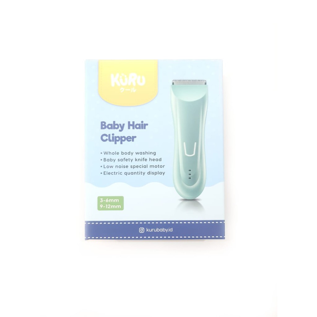 KURU Electric Baby Hair Clipper - Alat Cukur Rambut Bayi Elektrik