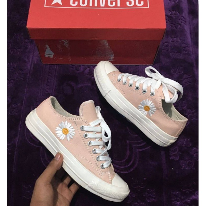 CONVERSE BUNGA PEACH LOW PEACE MINUSONE LOW CANVAS