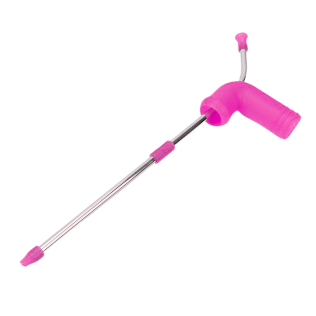 Jual Beer Snorkel Drink Bong Funnel Bottle Adapter Party Straw Tool Red