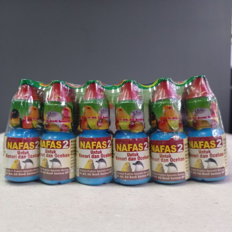 Obat NAFAS 2 Untuk Kenari dan Ocehan