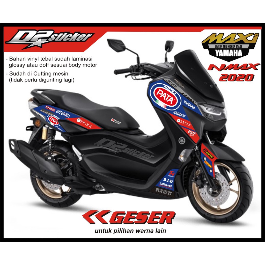 Stiker Nmax 2020 PATA Yamaha WSBK
