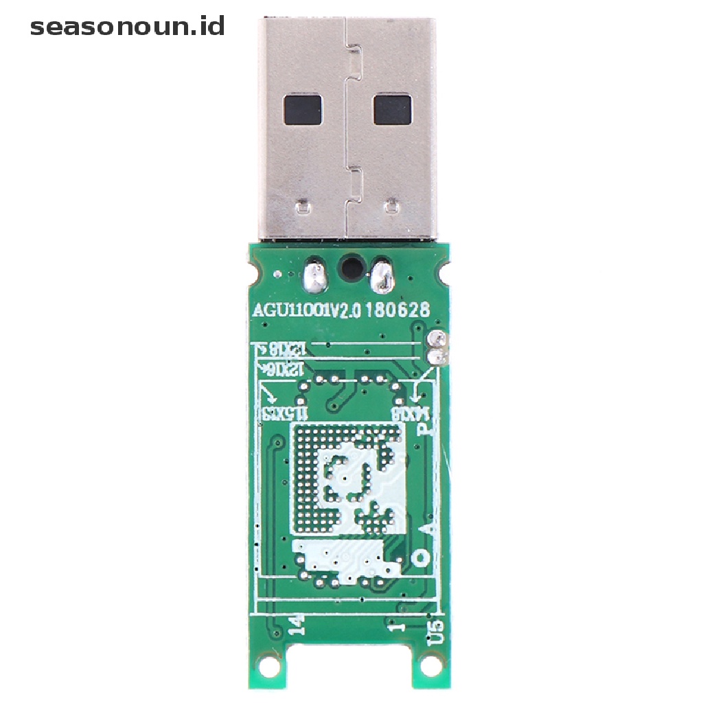 (seasonoun) Bga169 153 eMCP PCB Adapter eMMC USB 2.0 Tanpa Flash Memory