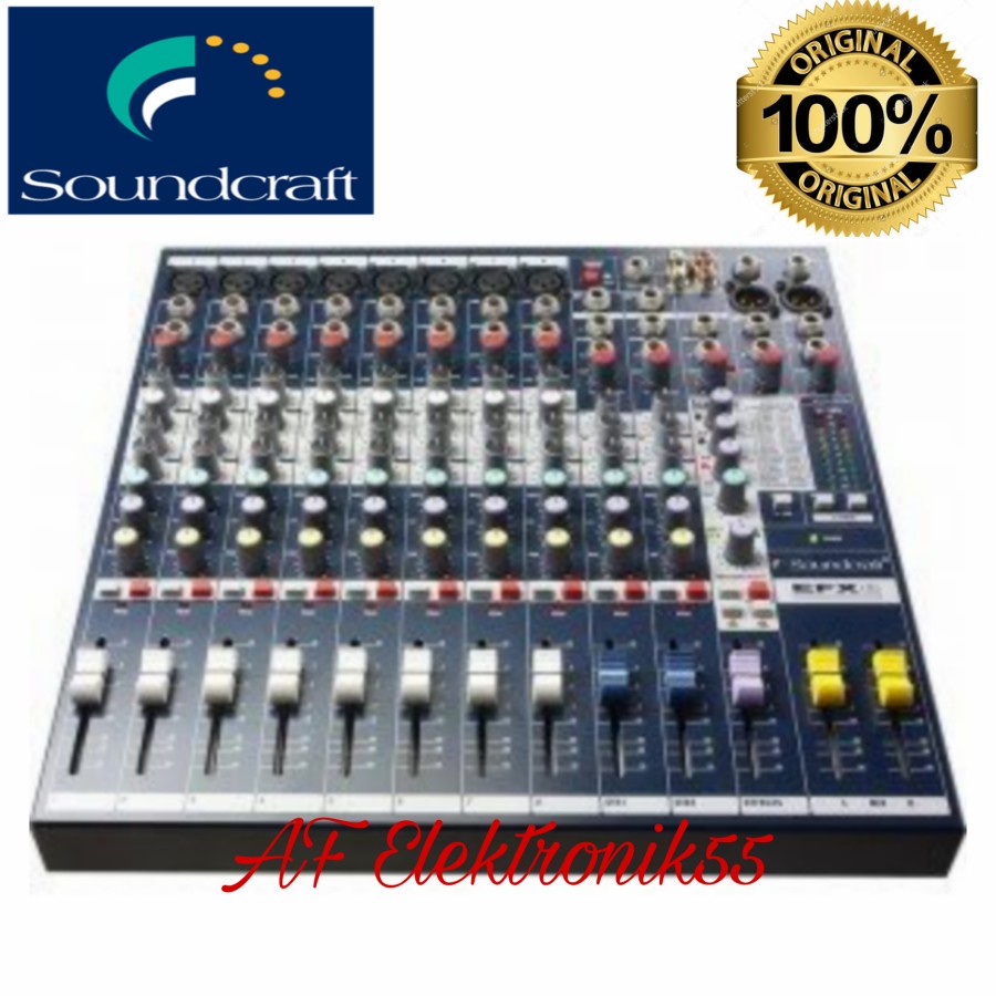 Mixer Soundcraft EFX 8 Original ( 8 Channel )