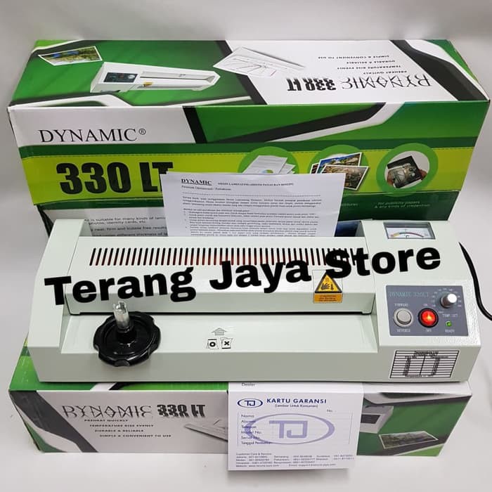 

Mesin Laminating DYNAMIC-330LT Mesin Laminating Dynamic 330 LT