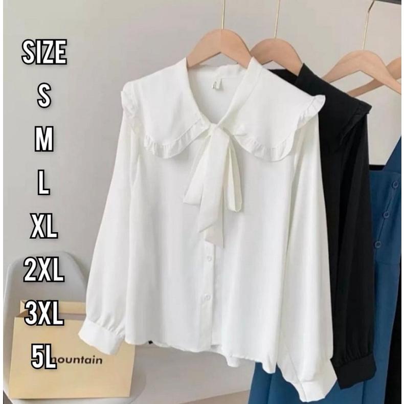 Candy Blouse - Size S M L Xl 2Xl 3Xl 5L - Blouse Jumbo - Baju Jumbo - Atasan Big Size - Atasan Jumbo
