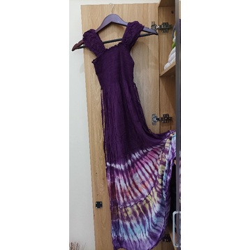dress wanita dewasa tie dye
