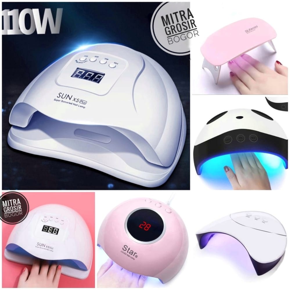 ALAT PENGERING KUKU PROFESIONAL KUTEK GEL UV LED Mini Smart Portable Sun One Design | Pedicure Perawatan Kuku lucu Sun KUTEKS