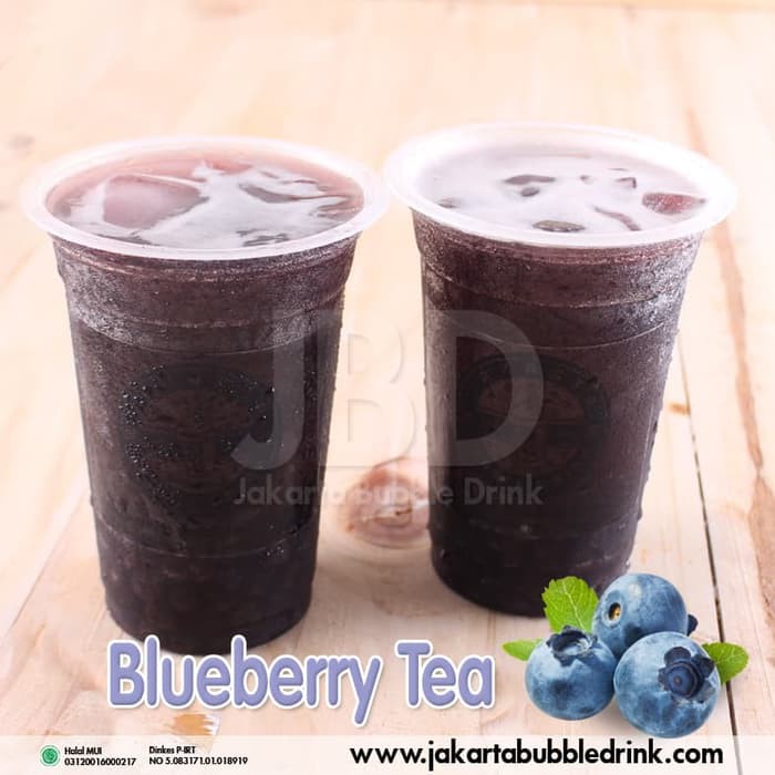 

Blueberry Tea Powder - Bubuk Minuman Bubble Drink - tth1376