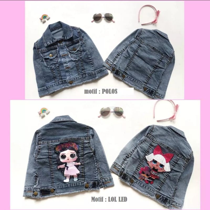 Jaket jeans anak