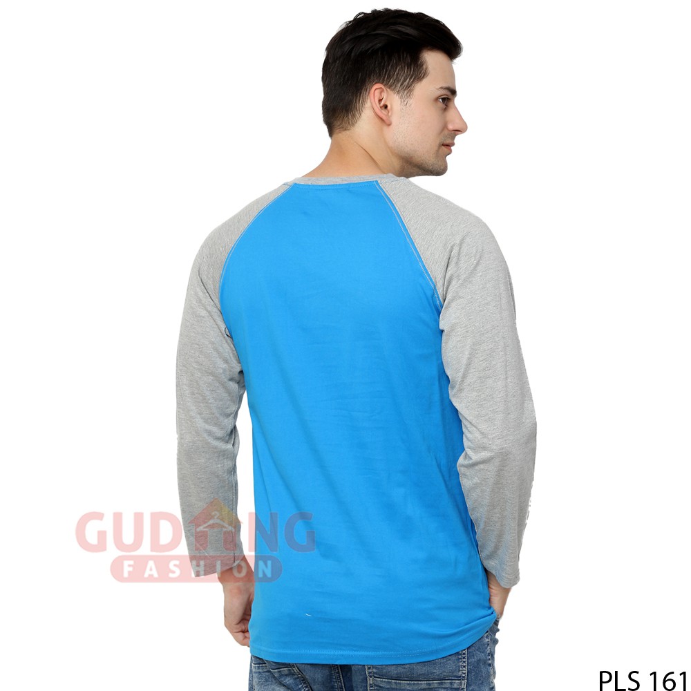 Kaos Raglan 2 Warna Lengan Panjang - PLS 161