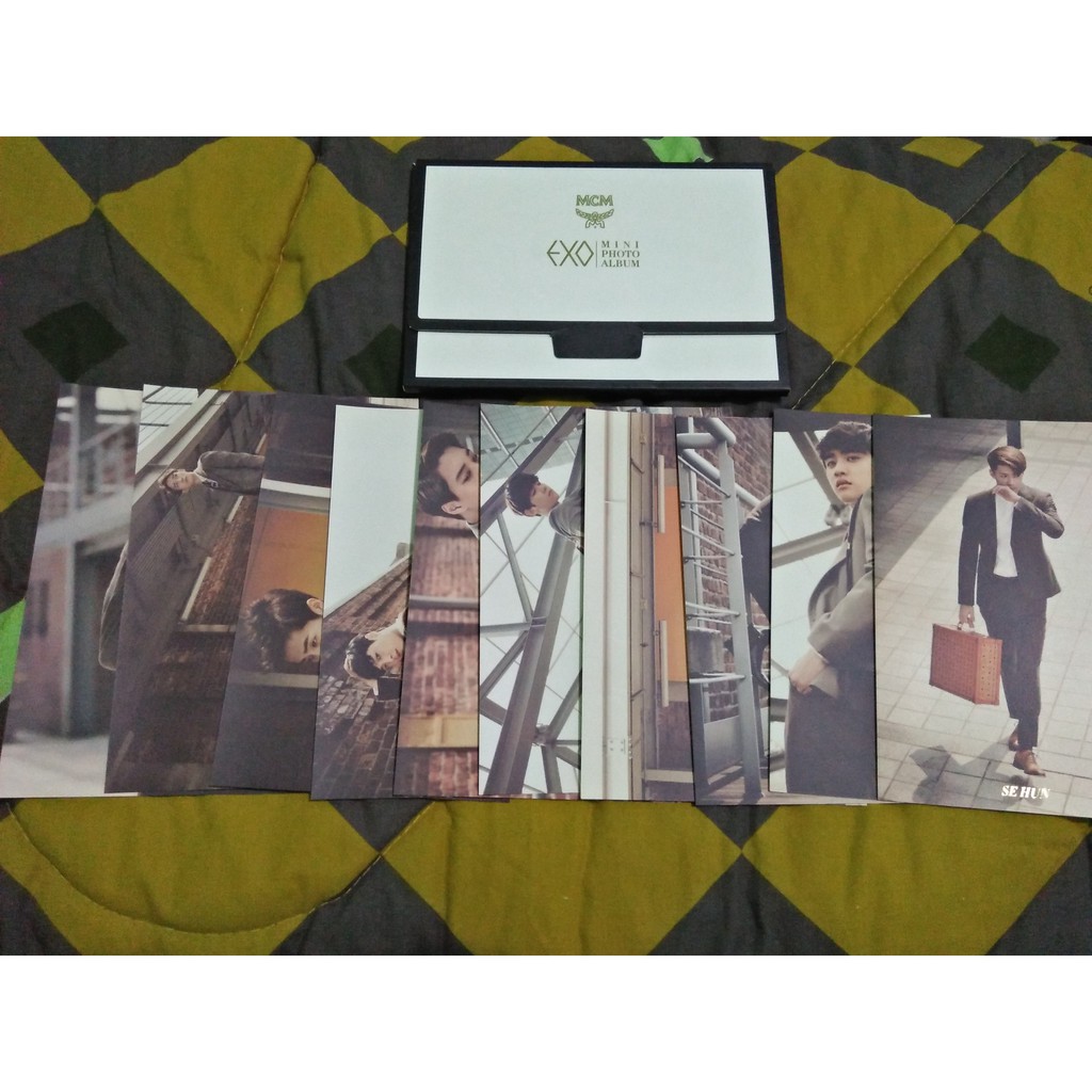 Exo MCM Postcard (rare) Sehun/ Suho / Tao / Do / Kai / Xiumin / Baekhyun / Chen / Luhan