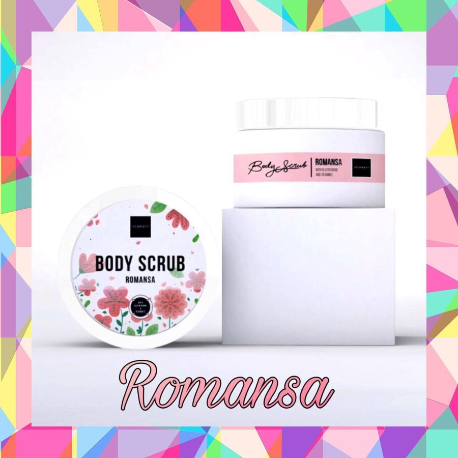 SCARLETT Whitening Body Scrub Original by Felicya Angelista
