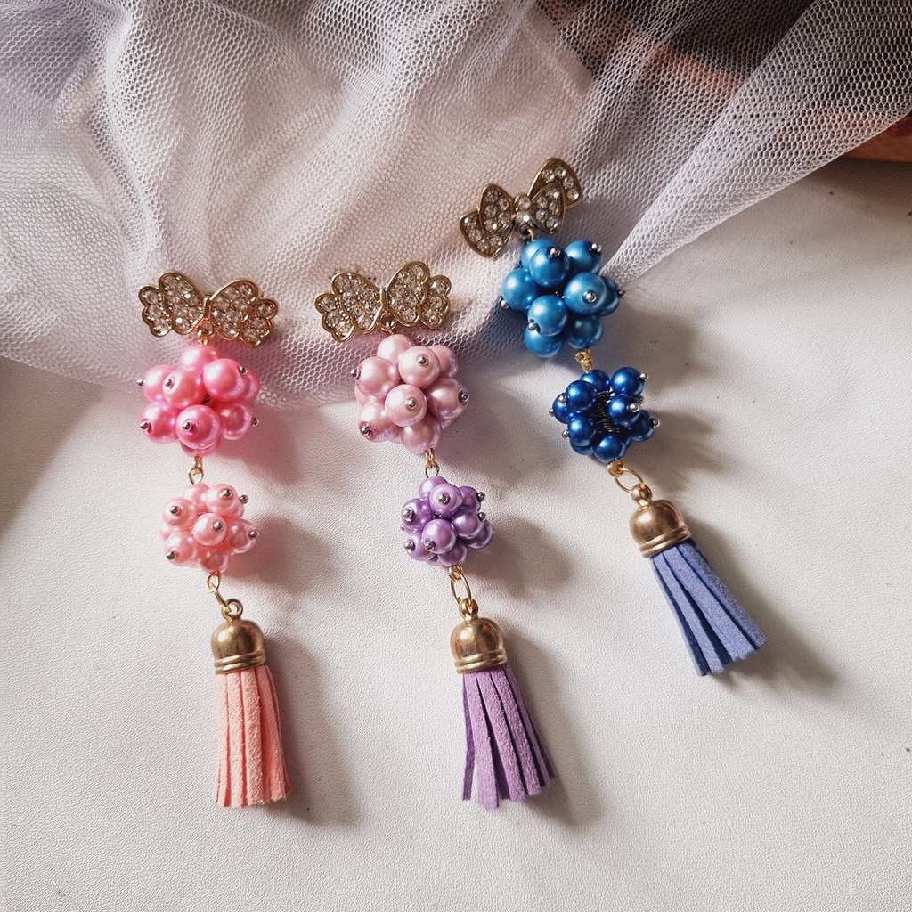 RA Bros Dagu Juntai Jilbab Peniti Dagu Juntai - Bros Juntai Bros Panjang Mewah Aksesoris Hijab