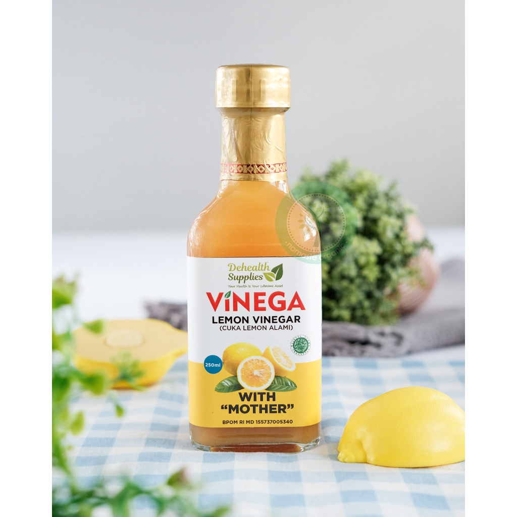 

Ay00! DeHealth Supplies - Lemon Vinegar 250ML Botol Kaca