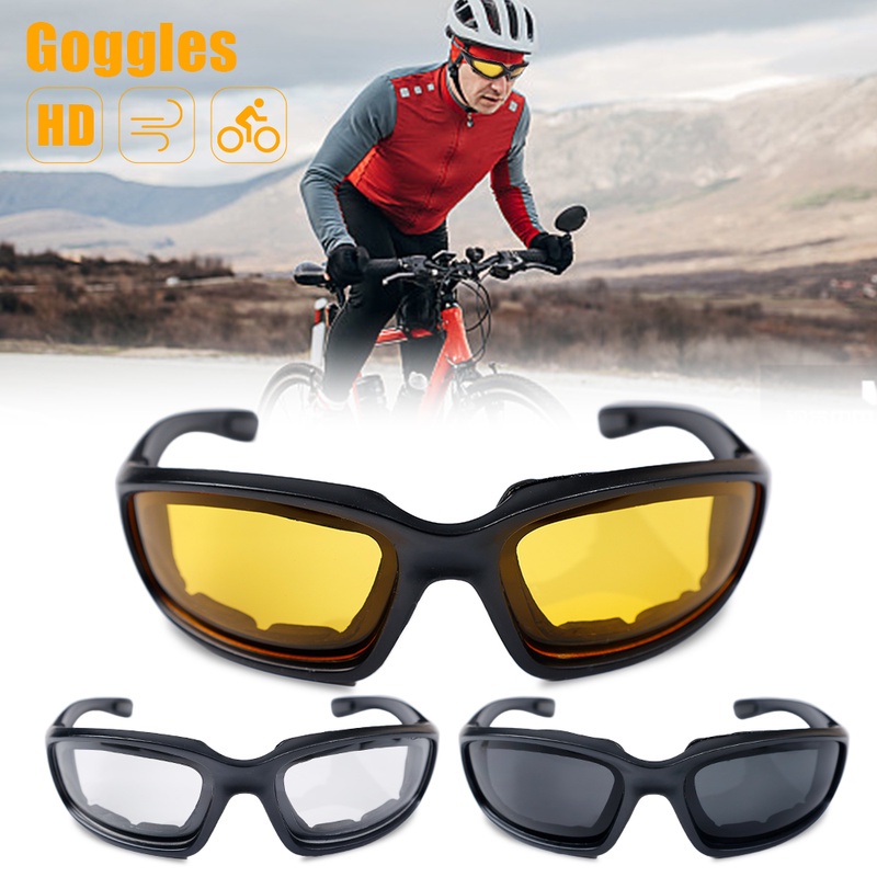 Kacamata Goggles Helm Pilot Moto Skuter ATV Dirt Bike Anti Kabut Tahan Angin Gaya Vintage Klasik Untuk Pria Dan Wanita