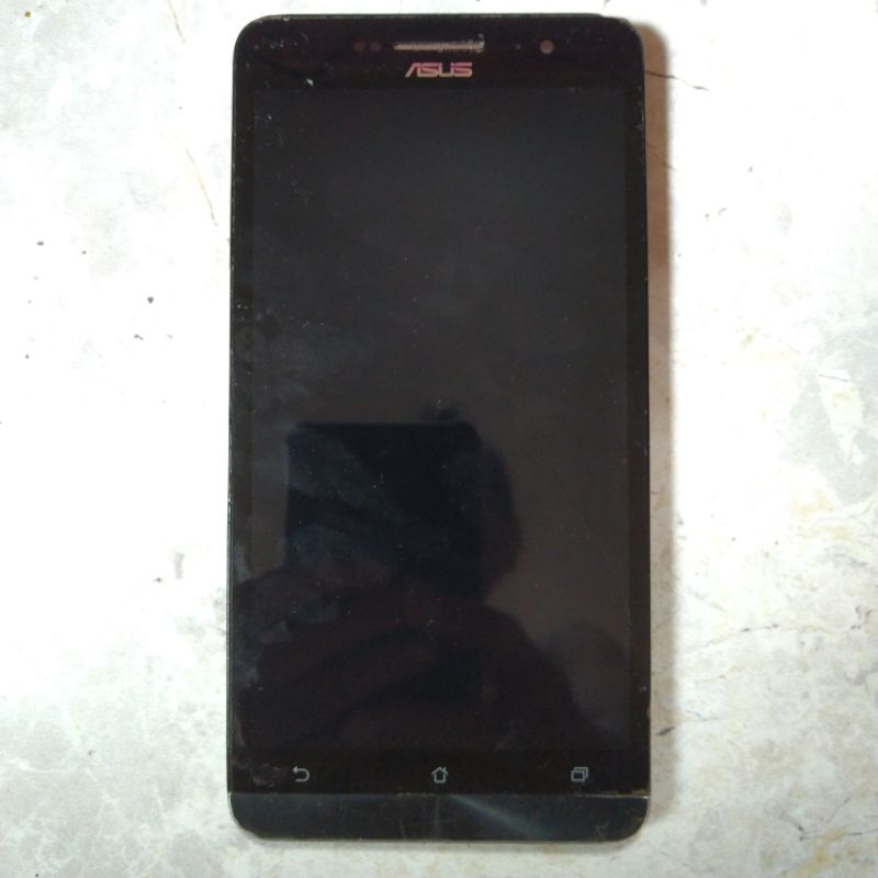 Satu set lcd touchscreen frame Asus Zenfone 6 T00G minus