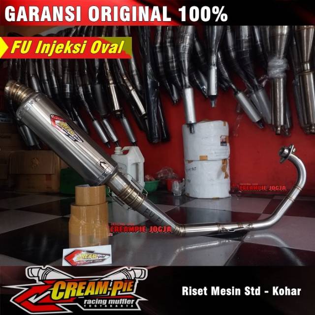 Knalpot Satria FU Injeksi Creampie Jogja Original