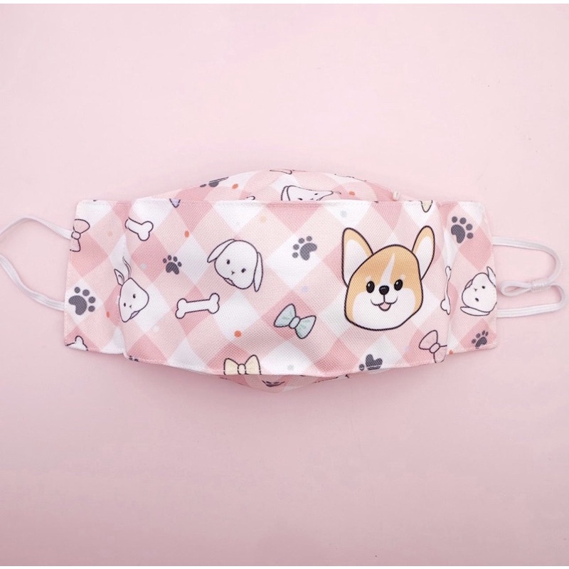 KF94 MASKER KAIN DOG COLLECTION