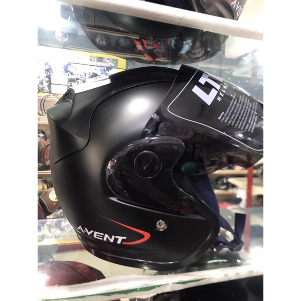 Helm LTD Avent Original Warna Hitam Doff