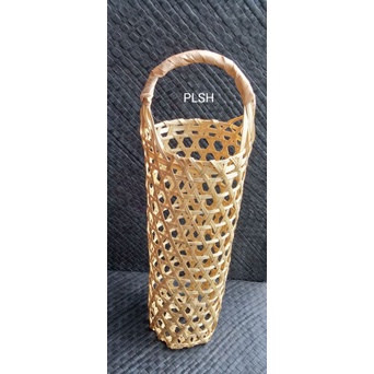 anyaman bambu tas bulat D.10 T.30